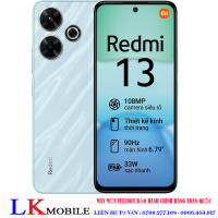 XIAOMI REDMI 13 8/128GB MÁY MỚI NGUYÊN SIÊU BẢO HÀNH 12 THÁNG